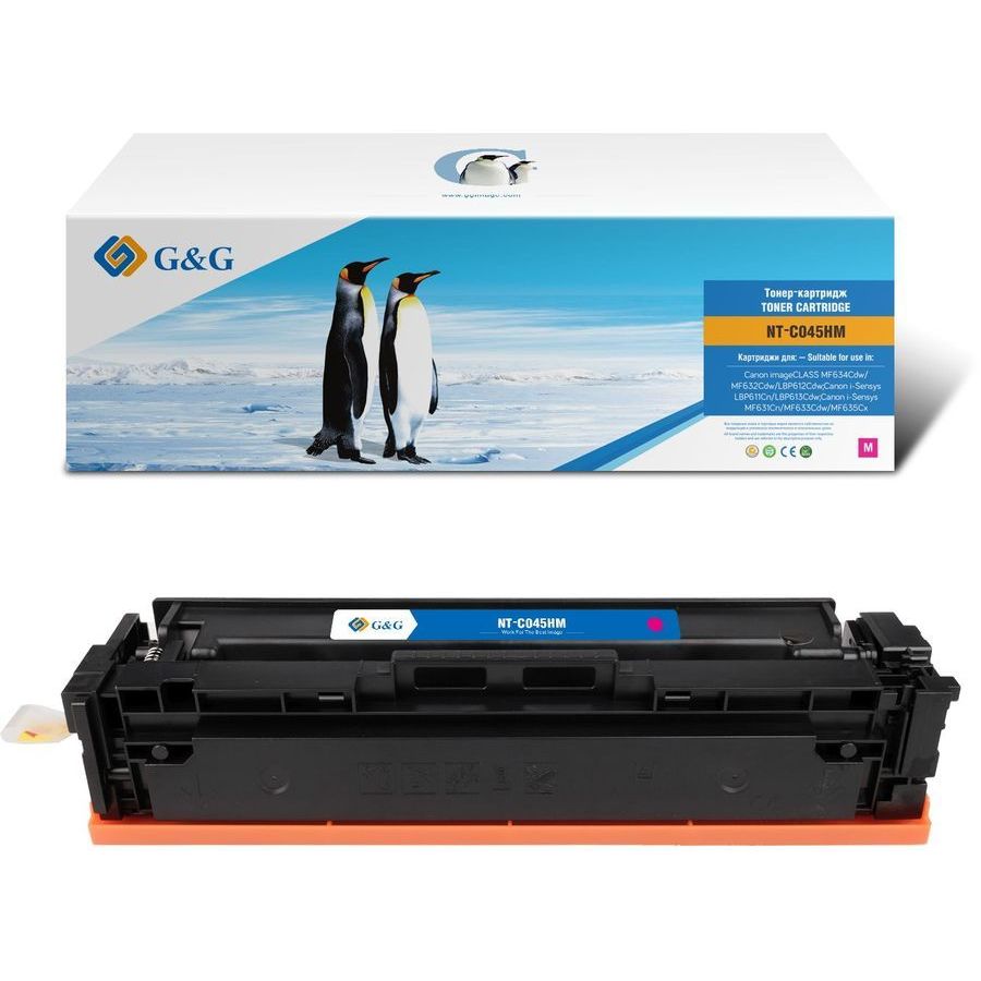 Картридж лазерный G&G NT-C045HM пурпурный (2200стр.) для Canon LBP 611Cn/613Cdw/631Cn/633Cdw/635Cx
Картридж лазерный G&G NT-C045HM пурпурный (2200стр.) для Canon LBP 611Cn/613Cdw/631Cn/633Cdw/635Cx