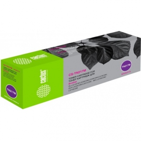 Картридж лазерный Cactus CS-TN217M пурпурный (2300стр.) для Brother HL3230/DCP3550/MFC3770
Картридж лазерный Cactus CS-TN217M пурпурный (2300стр.) для Brother HL3230/DCP3550/MFC3770