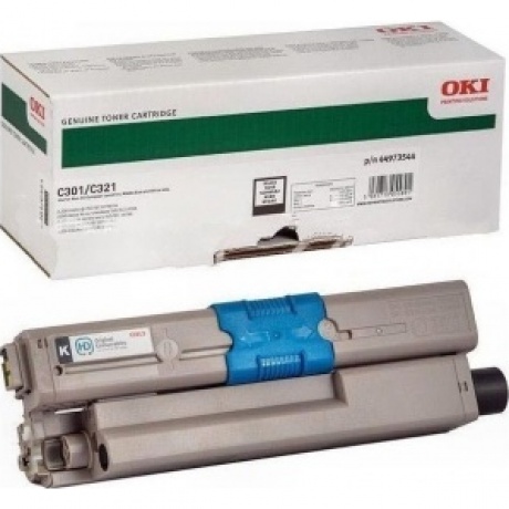 Тонер-картридж Oki C301/321/MC332/342 2.2K (black)
Тонер-картридж Oki C301/321/MC332/342 2.2K (black)