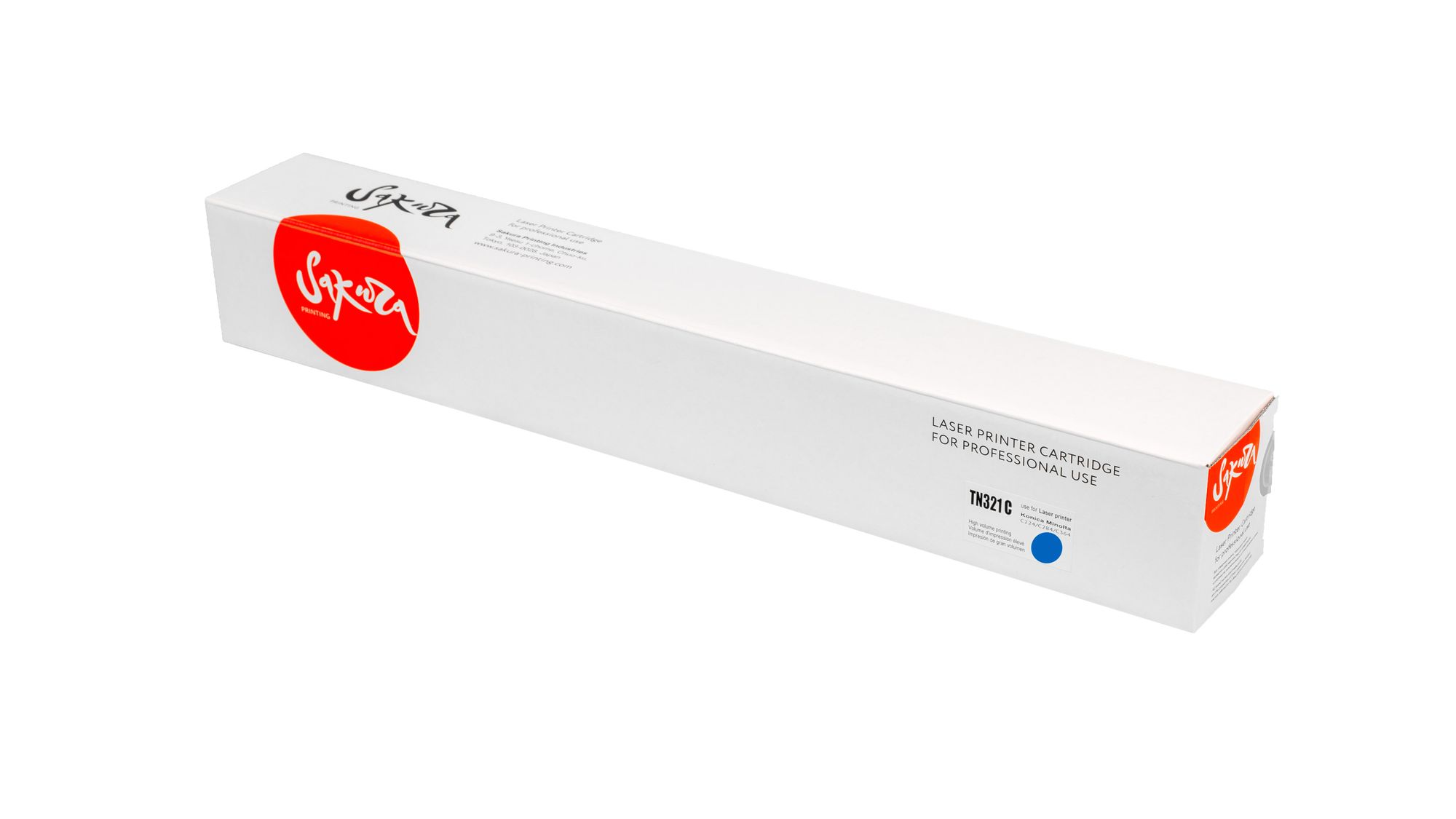 Тонер-туба SAKURA KMTN-321C (A33K450) для Konica Minolta bizhub C224/ C224e/ C284/ C284e/ C364/ C364e, голубой, 25000 к.
Тонер-туба SAKURA KMTN-321C (A33K450) для Konica Minolta bizhub C224/ C224e/ C284/ C284e/ C364/ C364e, голубой, 25000 к.