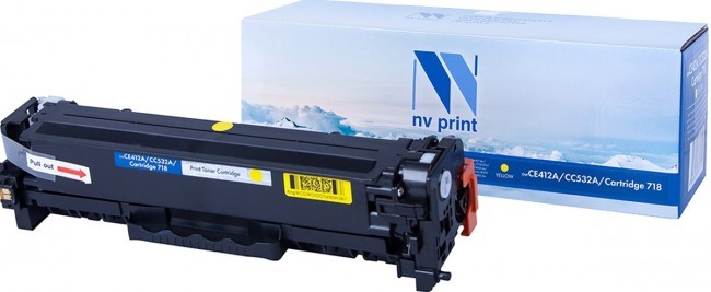 Картридж NVP NV-CE412A/CC532A/NV-718 Yellow для Hewlett-Packard LaserJet Color M351a/M375nw/M451dn/M451dw/M451nw/M475dn/M475dw/CP2025/CP20, Желтый
Картридж NVP NV-CE412A/CC532A/NV-718 Yellow для Hewlett-Packard LaserJet Color M351a/M375nw/M451dn/M451dw/M451nw/M475dn/M475dw/CP2025/CP20, Желтый