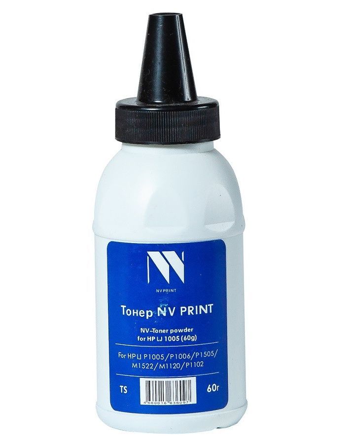 Тонер NV PRINT NV-HP LJ P1005 (60г) для LaserJet P1005/P1006/P1505/M1522/M1120/P1102 (Китай), Черный
Тонер NV PRINT NV-HP LJ P1005 (60г) для LaserJet P1005/P1006/P1505/M1522/M1120/P1102 (Китай), Черный