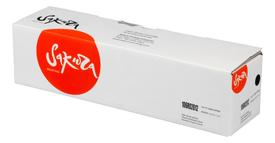 Картридж SAKURA 106R02612 для Xerox Phaser 7100, черный, 10 000 к. (в комплекте 2 шт., на 5 000 к. каждый)
Картридж SAKURA 106R02612 для Xerox Phaser 7100, черный, 10 000 к. (в комплекте 2 шт., на 5 000 к. каждый)