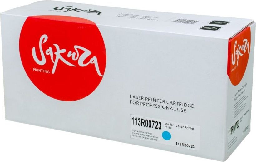 Картридж SAKURA 113R00723 для Xerox P6180, синий, 6000 к.
Картридж SAKURA 113R00723 для Xerox P6180, синий, 6000 к.
