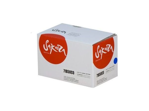 Картридж SAKURA 71B50C0 для Lexmark CS317dn/ CS417dn/ CS517de/ CX317dn/ CX417dn/ CX417de/ CX517de, синий, 2300 к.
Картридж SAKURA 71B50C0 для Lexmark CS317dn/ CS417dn/ CS517de/ CX317dn/ CX417dn/ CX417de/ CX517de, синий, 2300 к.