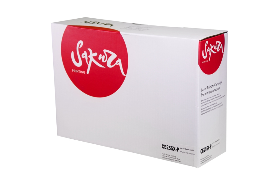 Картридж SAKURA CE255X-P для HP LaserJet P3015/3015d/3015dn/3015x, черный, 12500 к.
Картридж SAKURA CE255X-P для HP LaserJet P3015/3015d/3015dn/3015x, черный, 12500 к.