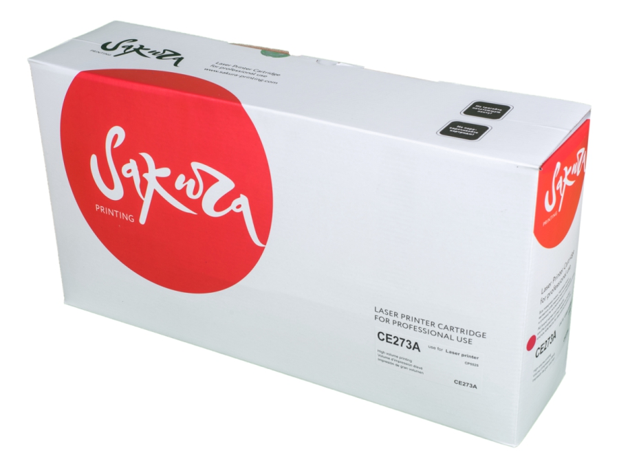 Картридж SAKURA CE273A для HP LaserJet Enterprise M750xh, M750n, M750dn, CP5525xh, CP5525n, CP5525dn, пурпурный, 15 000 к.
Картридж SAKURA CE273A для HP LaserJet Enterprise M750xh, M750n, M750dn, CP5525xh, CP5525n, CP5525dn, пурпурный, 15 000 к.