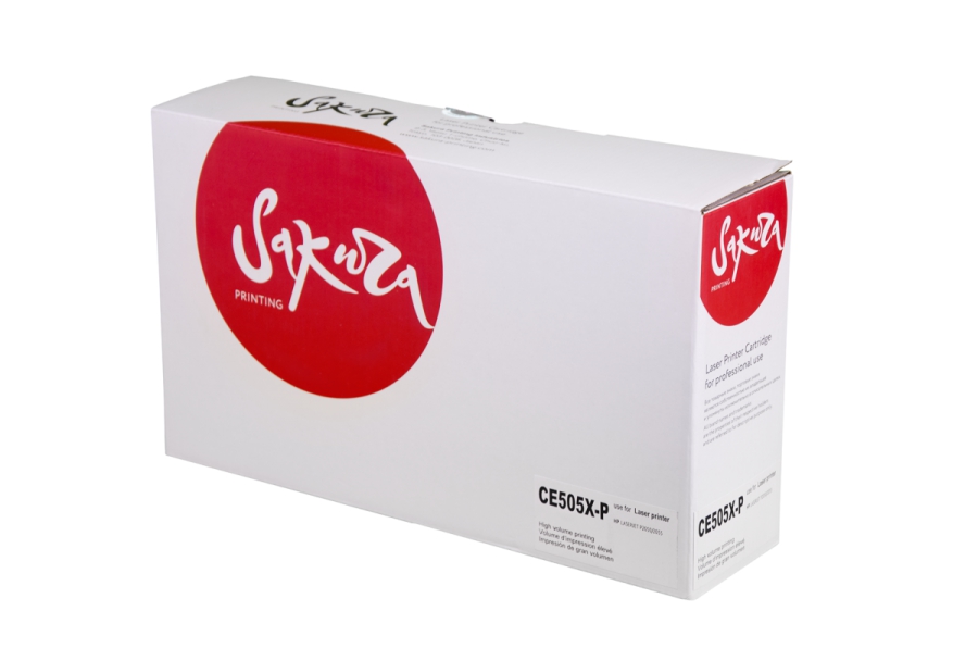 Картридж SAKURA CE505X-P для HP LaserJet P2055, P2055D, P2055DN, черный, 6500 к.
Картридж SAKURA CE505X-P для HP LaserJet P2055, P2055D, P2055DN, черный, 6500 к.