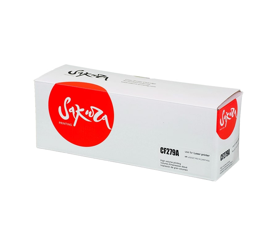 Картридж SAKURA CF279A для HP M12, MFP M26, черный, 1 000 к.
Картридж SAKURA CF279A для HP M12, MFP M26, черный, 1 000 к.