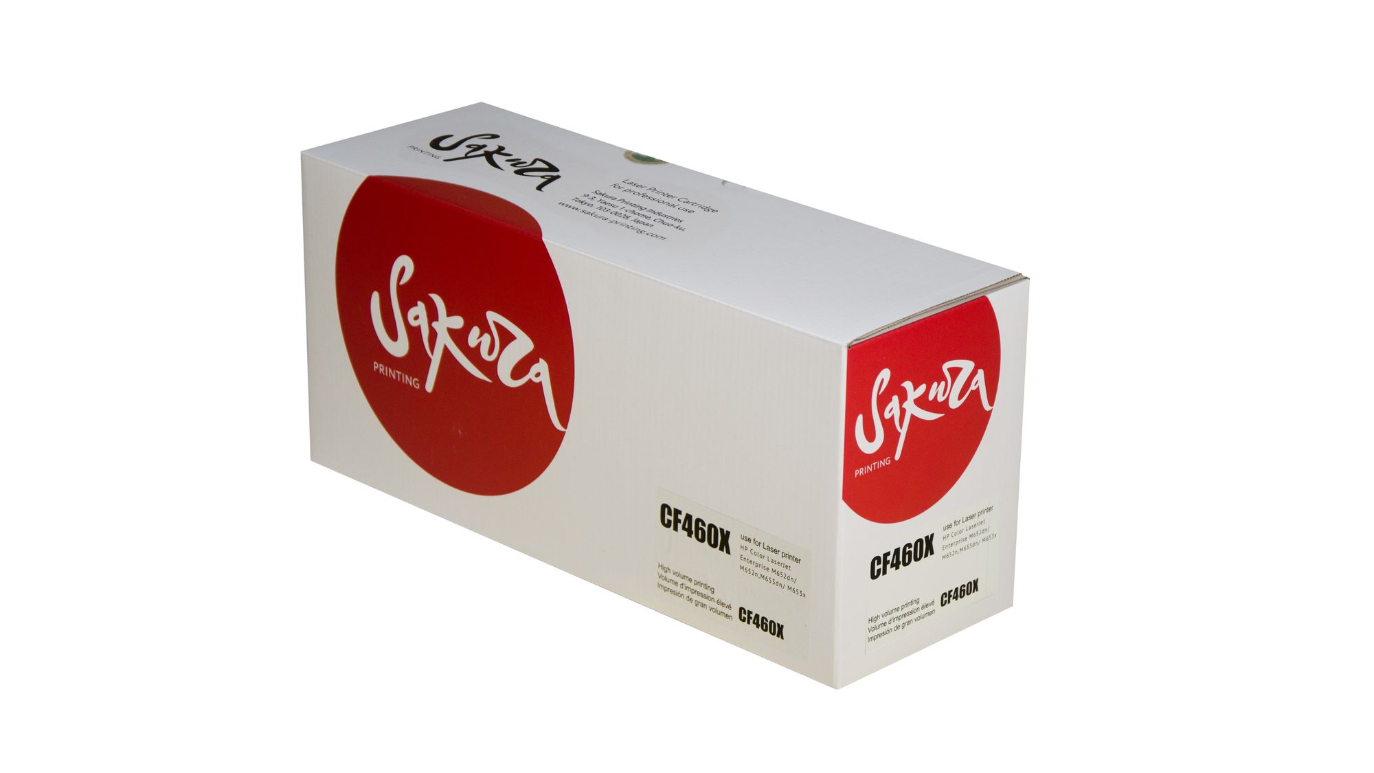 Картридж SAKURA CF460X ( HP 656X) для HP Color LaserJet Enterprise M652dn/ M652n, M653dn/ M653x, черный, 27 000к.
Картридж SAKURA CF460X ( HP 656X) для HP Color LaserJet Enterprise M652dn/ M652n, M653dn/ M653x, черный, 27 000к.