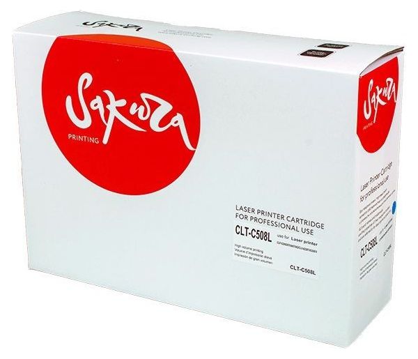Картридж SAKURA CLTC508L для Samsung CLP-620/670/CLX6220/6250, синий, 4000 к.
Картридж SAKURA CLTC508L для Samsung CLP-620/670/CLX6220/6250, синий, 4000 к.