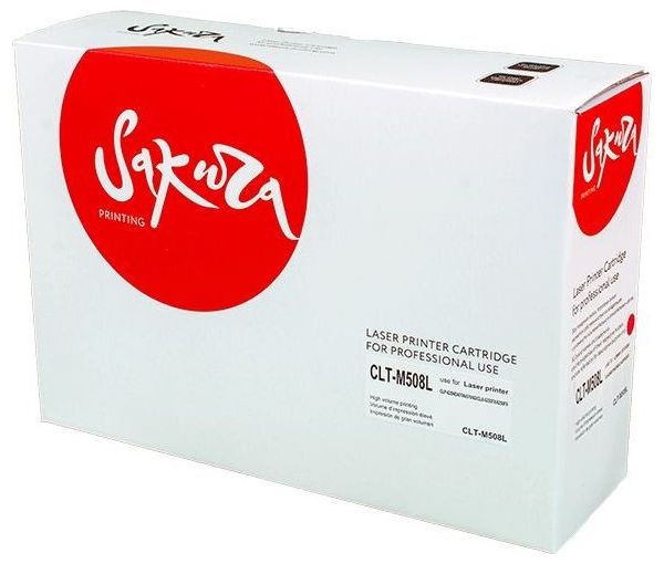 Картридж SAKURA CLTM508L для Samsung CLP-620/670/CLX6220/6250, пурпурный, 4000 к.
Картридж SAKURA CLTM508L для Samsung CLP-620/670/CLX6220/6250, пурпурный, 4000 к.
