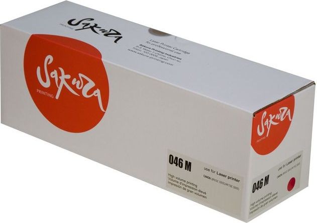 Картридж SAKURA CRG046M для Canon LBP-650C, i-SENSYS MF-730C, пурпурный, 2 300к.
Картридж SAKURA CRG046M для Canon LBP-650C, i-SENSYS MF-730C, пурпурный, 2 300к.