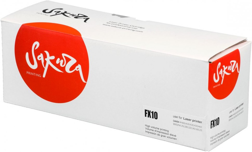 Картридж SAKURA FX10 для Canon i-SENSYS MF 4000/4100/4200/4300/4600, PC-D 440/450, FAX-L95/100/120/140/160, черный, 2 000к.
Картридж SAKURA FX10 для Canon i-SENSYS MF 4000/4100/4200/4300/4600, PC-D 440/450, FAX-L95/100/120/140/160, черный, 2 000к.