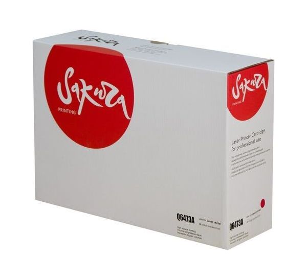 Картридж SAKURA Q6473A для HPColor LaserJet 3600/3600n/3600dn, пурпурный, 4000 к.
Картридж SAKURA Q6473A для HPColor LaserJet 3600/3600n/3600dn, пурпурный, 4000 к.