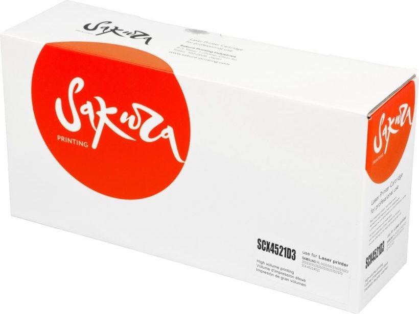 Картридж SAKURA SCX4521D3 для Samsung, черный, 3000 к.
Картридж SAKURA SCX4521D3 для Samsung, черный, 3000 к.