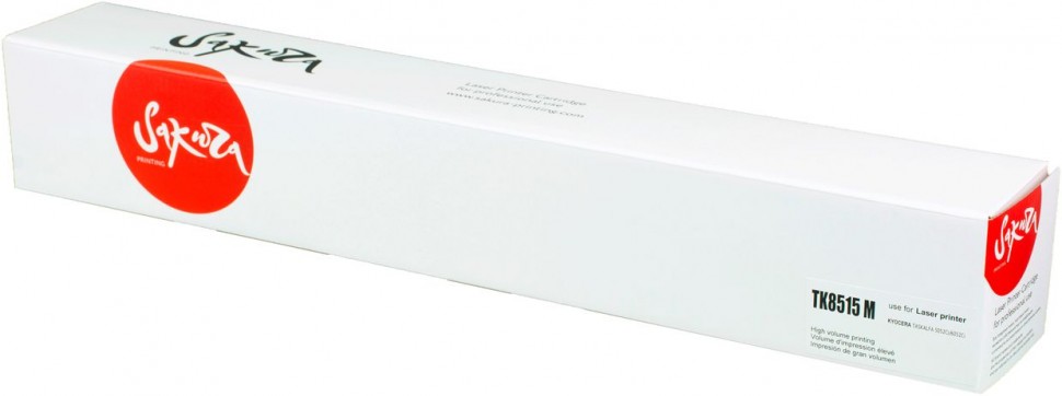 Картридж SAKURA TK8515M для Kyocera TASKalfa 5052ci/6052ci, пурпурный, 20 000 к.
Картридж SAKURA TK8515M для Kyocera TASKalfa 5052ci/6052ci, пурпурный, 20 000 к.