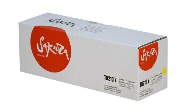 Картридж SAKURA TN213Y для Brother DCP-L3550CDW/ DCP-L3550/ HL-L3230CDW/ HL-L3230/ MFC-L3770CDW/ MFC-L3770, желтый, 1300 к.
Картридж SAKURA TN213Y для Brother DCP-L3550CDW/ DCP-L3550/ HL-L3230CDW/ HL-L3230/ MFC-L3770CDW/ MFC-L3770, желтый, 1300 к.