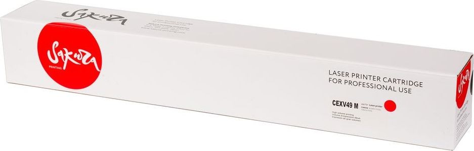 Тонер-туба SAKURA CEXV49M для Canon iR ADVANCE C3320/ C3320i/ C3325i/ C3330i/ C3520i MFP, пурпурный, 19 000 к.
Тонер-туба SAKURA CEXV49M для Canon iR ADVANCE C3320/ C3320i/ C3325i/ C3330i/ C3520i MFP, пурпурный, 19 000 к.