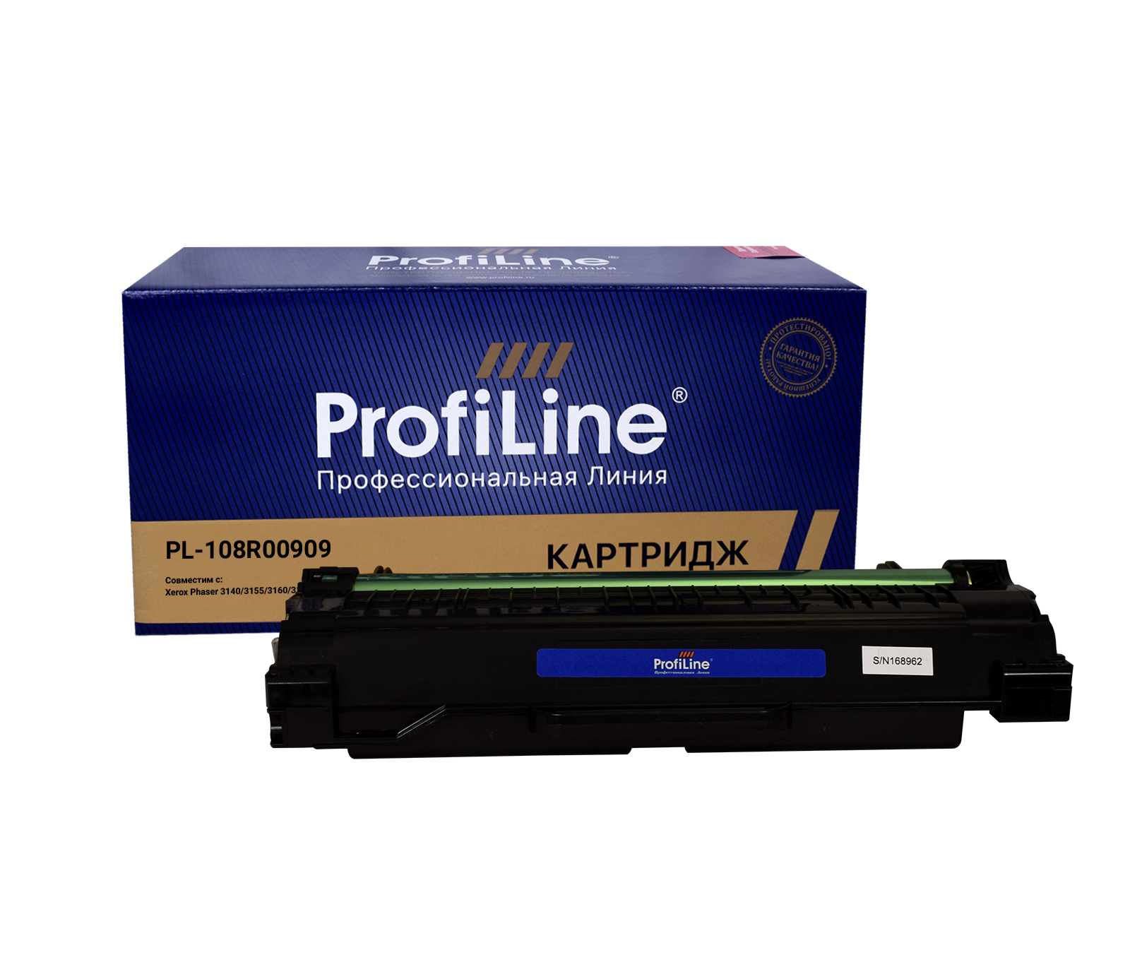 Картридж 108R00909 2500 копий ProfiLine, Черный
Картридж 108R00909 2500 копий ProfiLine, Черный