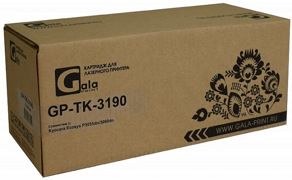 Тонер-туба TK-3190 с бункером отработанного тонера 25000 копий GalaPrint, Черный
Тонер-туба TK-3190 с бункером отработанного тонера 25000 копий GalaPrint, Черный