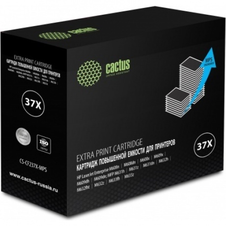 Картридж лазерный Cactus CS-CF237X-MPS черный (50000стр.) для HP LJ M608n/M608dn/M609x/M631h/M631z/M632h
Картридж лазерный Cactus CS-CF237X-MPS черный (50000стр.) для HP LJ M608n/M608dn/M609x/M631h/M631z/M632h