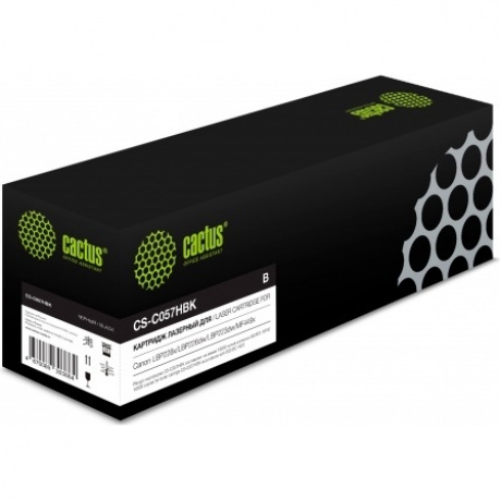 Картридж лазерный Cactus CS-C057HBK черный (10000стр.) для Canon LBP228x/LBP226dw/LBP223dw/MF449x/MF446x/MF445dw
Картридж лазерный Cactus CS-C057HBK черный (10000стр.) для Canon LBP228x/LBP226dw/LBP223dw/MF449x/MF446x/MF445dw