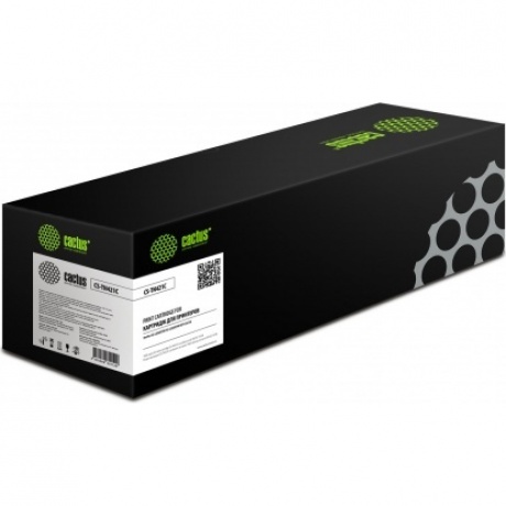 Картридж лазерный Cactus CS-TN421C голубой (1800стр.) для Brother HL-L8260CDW/HL-L8360CDW/DCP-L8410CDW/MFC-L8690CDW/MFC-L8900CDW
Картридж лазерный Cactus CS-TN421C голубой (1800стр.) для Brother HL-L8260CDW/HL-L8360CDW/DCP-L8410CDW/MFC-L8690CDW/MFC-L8900CDW