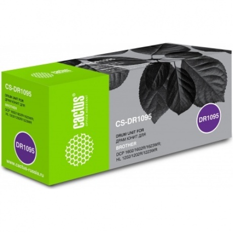 Блок фотобарабана Cactus CS-DR1095 черный ч/б:10000стр. для DCP 1602/1602R, HL 1202/1202R Brother
Блок фотобарабана Cactus CS-DR1095 черный ч/б:10000стр. для DCP 1602/1602R, HL 1202/1202R Brother