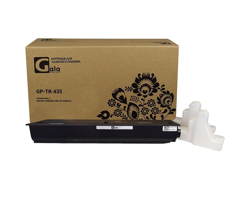 Тонер-туба GP-TK-435 для принтеров Kyocera TASKalfa 180/181/220/221 с бункером отработанного тонера 15000 копий GalaPrint, Черный
Тонер-туба GP-TK-435 для принтеров Kyocera TASKalfa 180/181/220/221 с бункером отработанного тонера 15000 копий GalaPrint, Черный