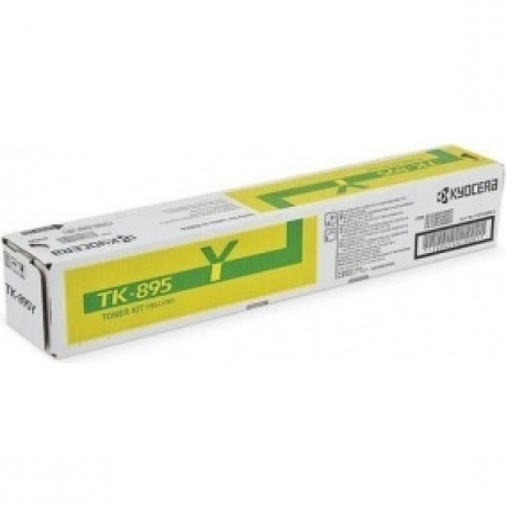 Тонер-картридж Kyocera TK-895Y 6 000 стр. Yellow для FS-C8020MFP/C8025MFP, Желтый
Тонер-картридж Kyocera TK-895Y 6 000 стр. Yellow для FS-C8020MFP/C8025MFP, Желтый