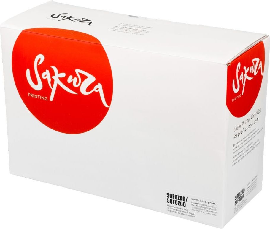 Фотобарабан SAKURA 50F0ZA0/50F0Z00 для Lexmark MS415dn/ MX417de/ MX410de/ MS610de/ MX511de/ MS312dn, Черный
Фотобарабан SAKURA 50F0ZA0/50F0Z00 для Lexmark MS415dn/ MX417de/ MX410de/ MS610de/ MX511de/ MS312dn, Черный