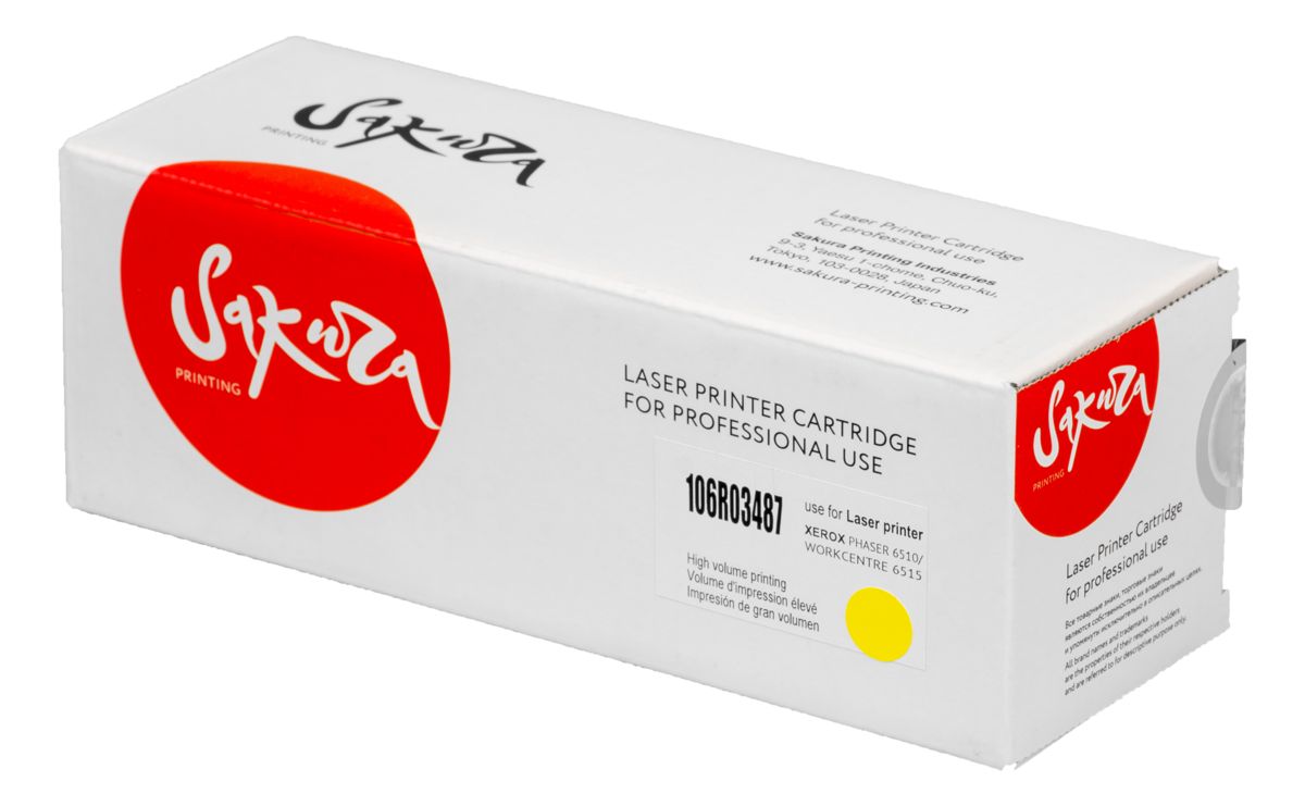 Картридж SAKURA 106R03487 для Xerox, желтый, 2400 к. Phaser6510N/6510DN/6510DNI/WC6515N/6515DN/6515DNI
Картридж SAKURA 106R03487 для Xerox, желтый, 2400 к. Phaser6510N/6510DN/6510DNI/WC6515N/6515DN/6515DNI