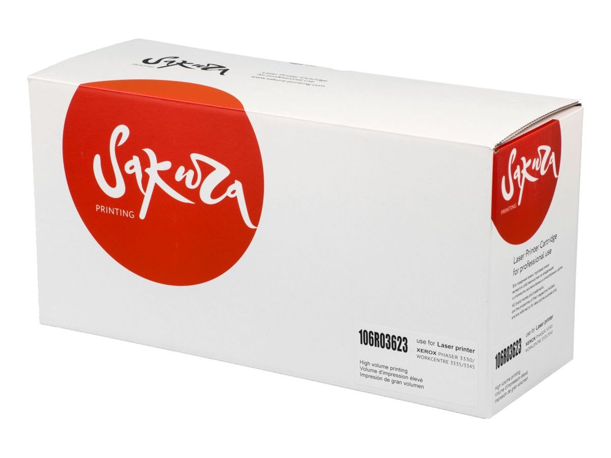 Картридж SAKURA 106R03623 для XEROX, черный, 15000 к. Phaser-3330/WC-3335/WC-3345
Картридж SAKURA 106R03623 для XEROX, черный, 15000 к. Phaser-3330/WC-3335/WC-3345