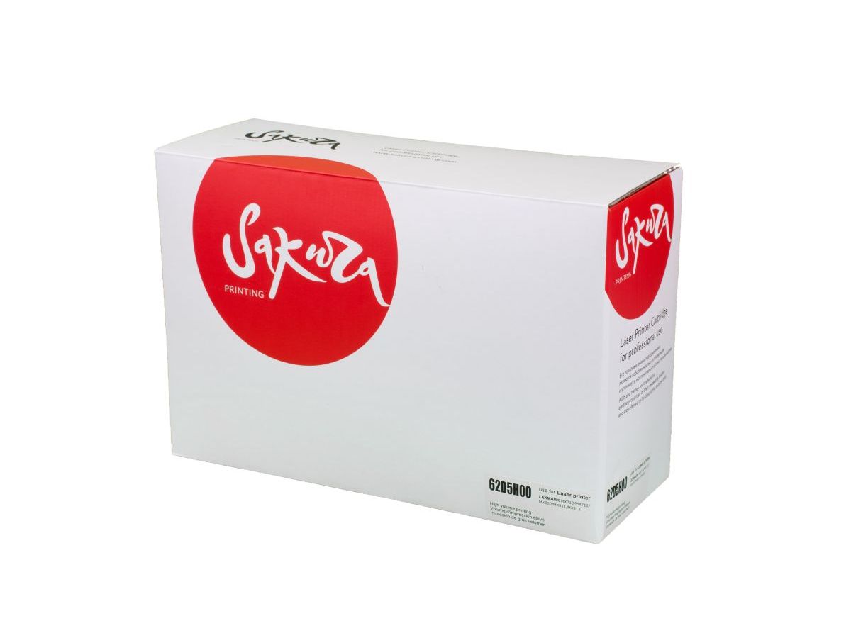 Картридж SAKURA 62D5H00 для Lexmark, черный, 25000 к. MX711/MX810/MX811/MX812/MX710
Картридж SAKURA 62D5H00 для Lexmark, черный, 25000 к. MX711/MX810/MX811/MX812/MX710