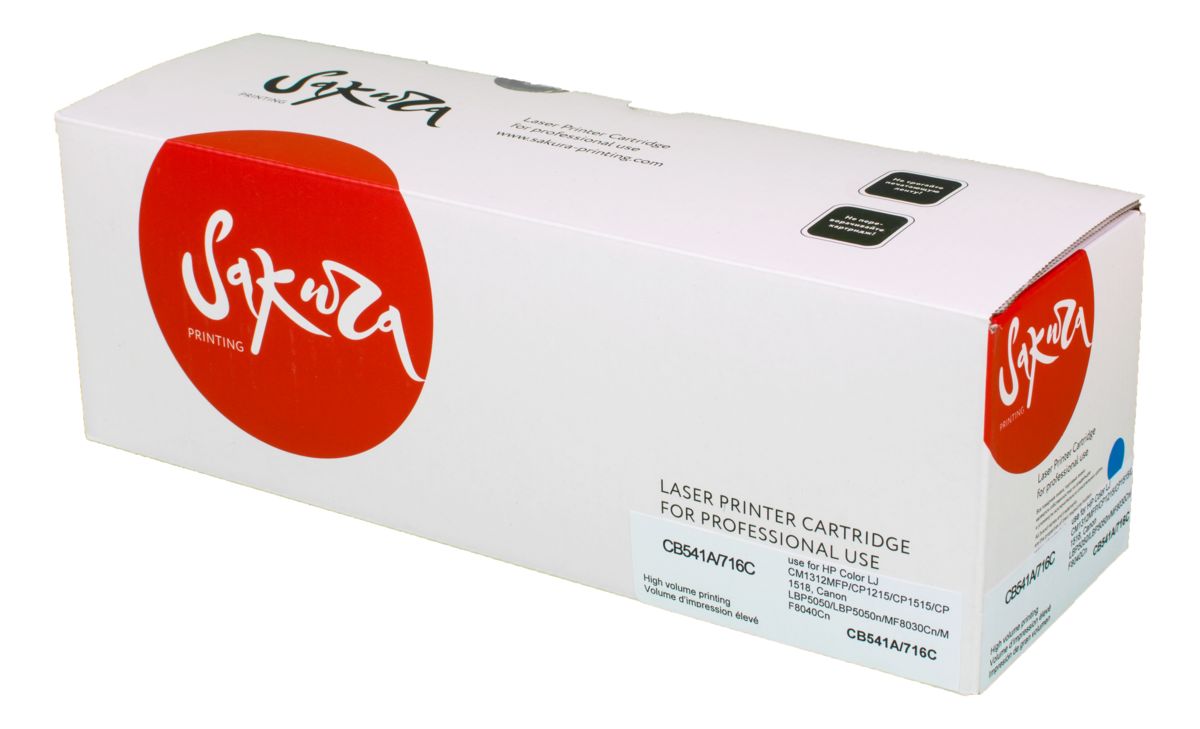 Картридж SAKURA CB541A/716C для HP, Canon, синий, 1500 к. LJ CM1312MFP/CP1215/CP1515/CP1518/LBP5050/LBP5050n/MF8030Cn/MF8040Cn/MF8050Cn/MF8080Cw1980B002
Картридж SAKURA CB541A/716C для HP, Canon, синий, 1500 к. LJ CM1312MFP/CP1215/CP1515/CP1518/LBP5050/LBP5050n/MF8030Cn/MF8040Cn/MF8050Cn/MF8080Cw1980B002