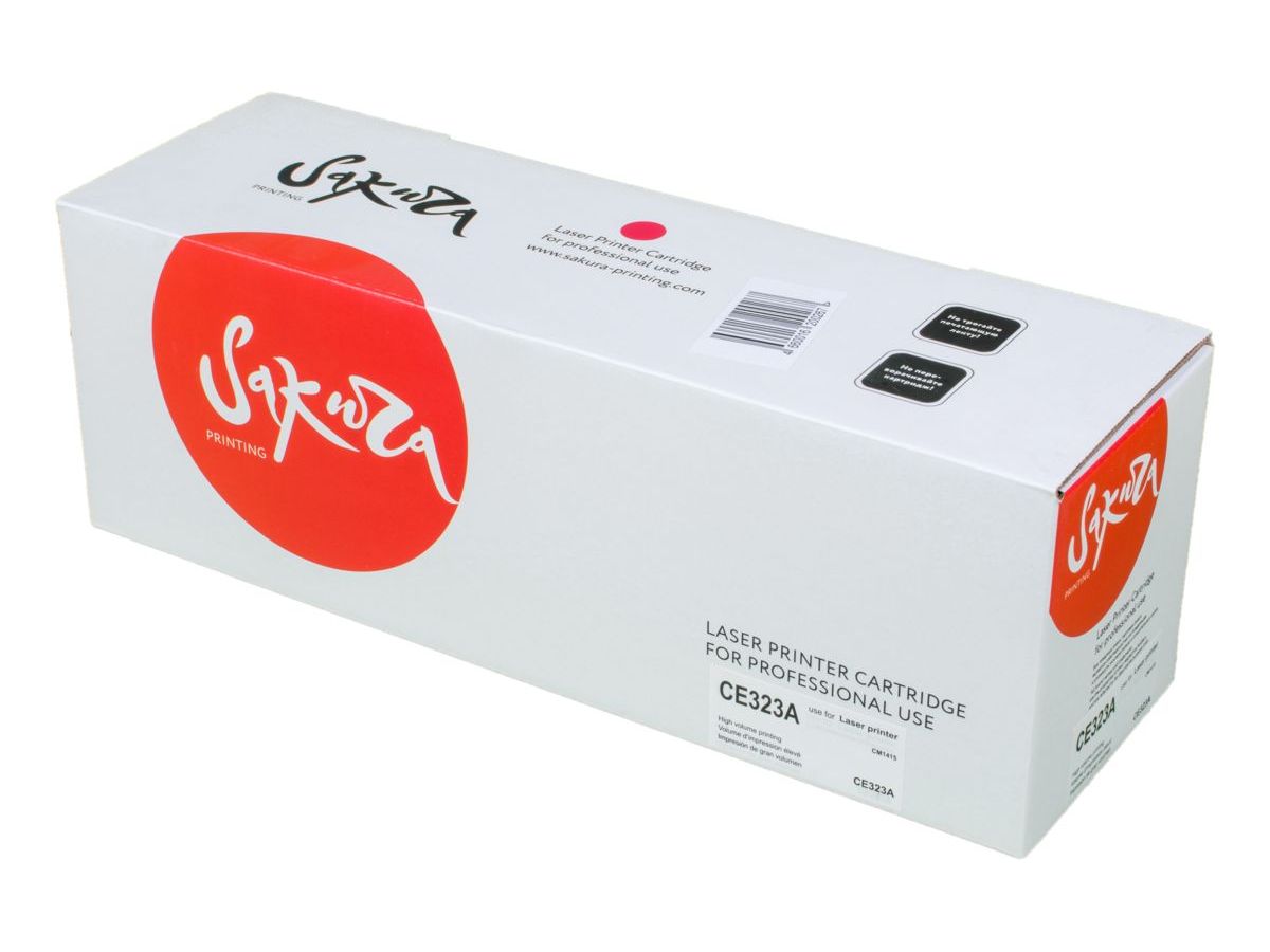 Картридж SAKURA CE323A для HP, пурпурный, 1300 к. LJ CP1525N/LJ CP1525NW
Картридж SAKURA CE323A для HP, пурпурный, 1300 к. LJ CP1525N/LJ CP1525NW
