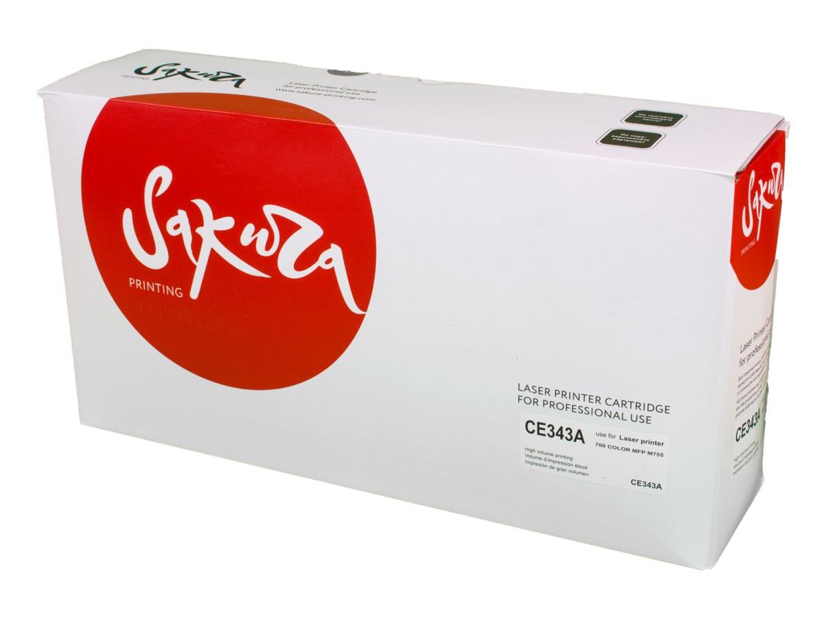 Картридж SAKURA CE343A для HP, пурпурный, 16000 к. LJ 700/LJ 775
Картридж SAKURA CE343A для HP, пурпурный, 16000 к. LJ 700/LJ 775