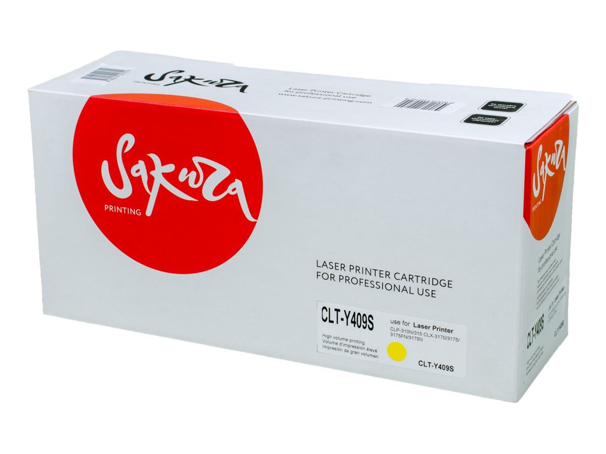 Картридж SAKURA CLTY409S для Samsung, желтый, 1000 к. CLP-310N/CLP-315/CLX-3170/CLX-3175/CLX-3175FN/CLX-3175N
Картридж SAKURA CLTY409S для Samsung, желтый, 1000 к. CLP-310N/CLP-315/CLX-3170/CLX-3175/CLX-3175FN/CLX-3175N