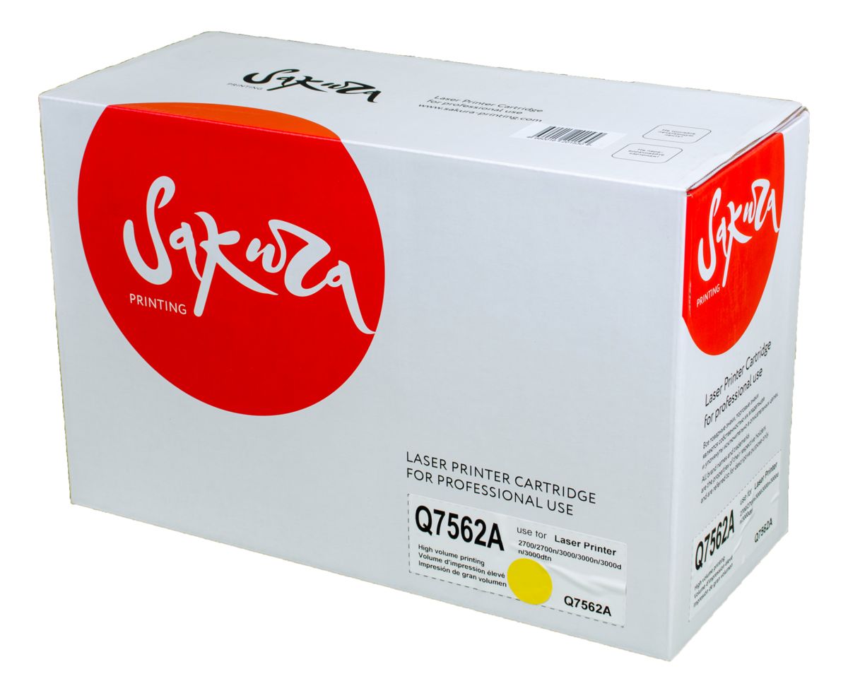 Картридж SAKURA Q7562A для HP, желтый, 3500 к. LJ 2700/LJ 2700n/LJ 3000/LJ 3000n/LJ 3000dn/LJ 3000dtn
Картридж SAKURA Q7562A для HP, желтый, 3500 к. LJ 2700/LJ 2700n/LJ 3000/LJ 3000n/LJ 3000dn/LJ 3000dtn