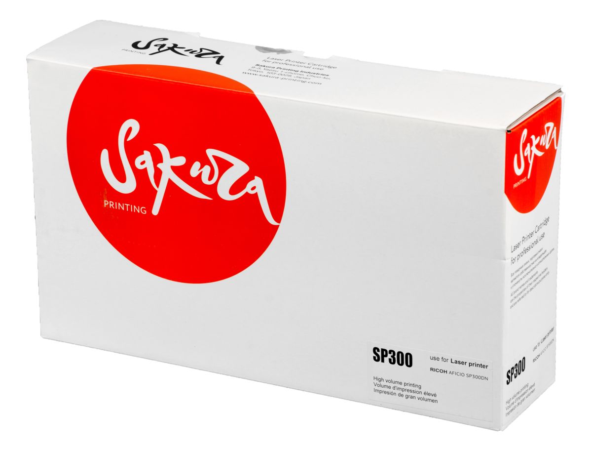 Картридж SAKURA SP300 для Ricoh, черный, 1500 к. Aficio SP300DN
Картридж SAKURA SP300 для Ricoh, черный, 1500 к. Aficio SP300DN