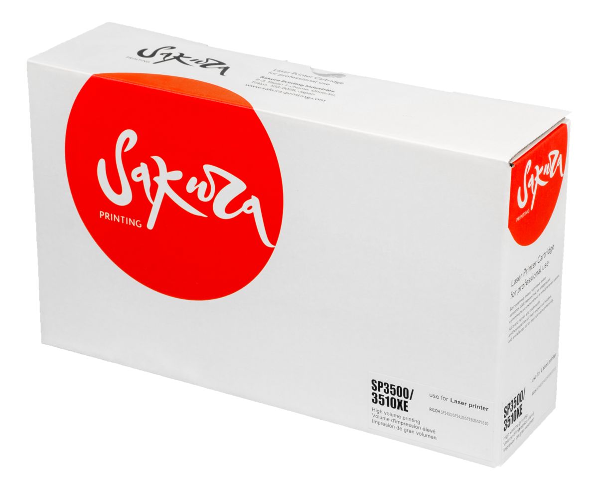 Картридж SAKURA SP3500XE для Ricoh, черный, 6400 к. Aficio SP3500series/Aficio SP3510series
Картридж SAKURA SP3500XE для Ricoh, черный, 6400 к. Aficio SP3500series/Aficio SP3510series