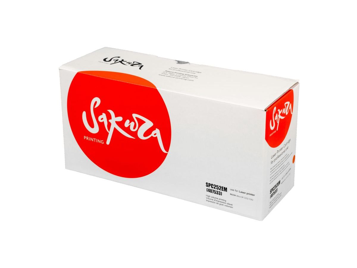 Картридж SAKURA SPC252EM для Ricoh, пурпурный, 4000 к. Aficio SPC252/SPC262
Картридж SAKURA SPC252EM для Ricoh, пурпурный, 4000 к. Aficio SPC252/SPC262