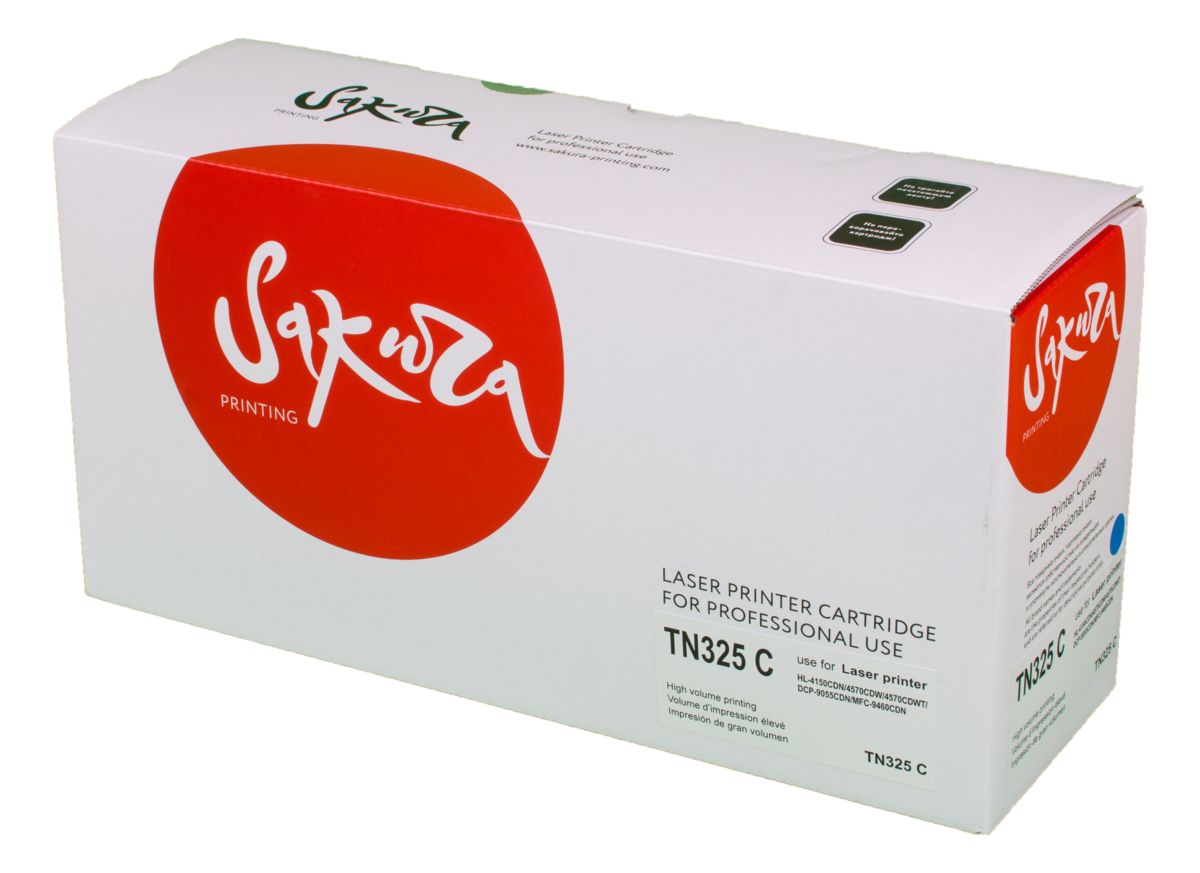Картридж SAKURA TN325C для Brother, синий, 3500 к. MFC-9460CDN/MFC-9465CDN/MFC-9970CDW/HL-4140CN/HL-4150CDN/HL-4570CDW/HL-4570CDWT/DCP-9055CDN/DCP-9270CDN
Картридж SAKURA TN325C для Brother, синий, 3500 к. MFC-9460CDN/MFC-9465CDN/MFC-9970CDW/HL-4140CN/HL-4150CDN/HL-4570CDW/HL-4570CDWT/DCP-9055CDN/DCP-9270CDN