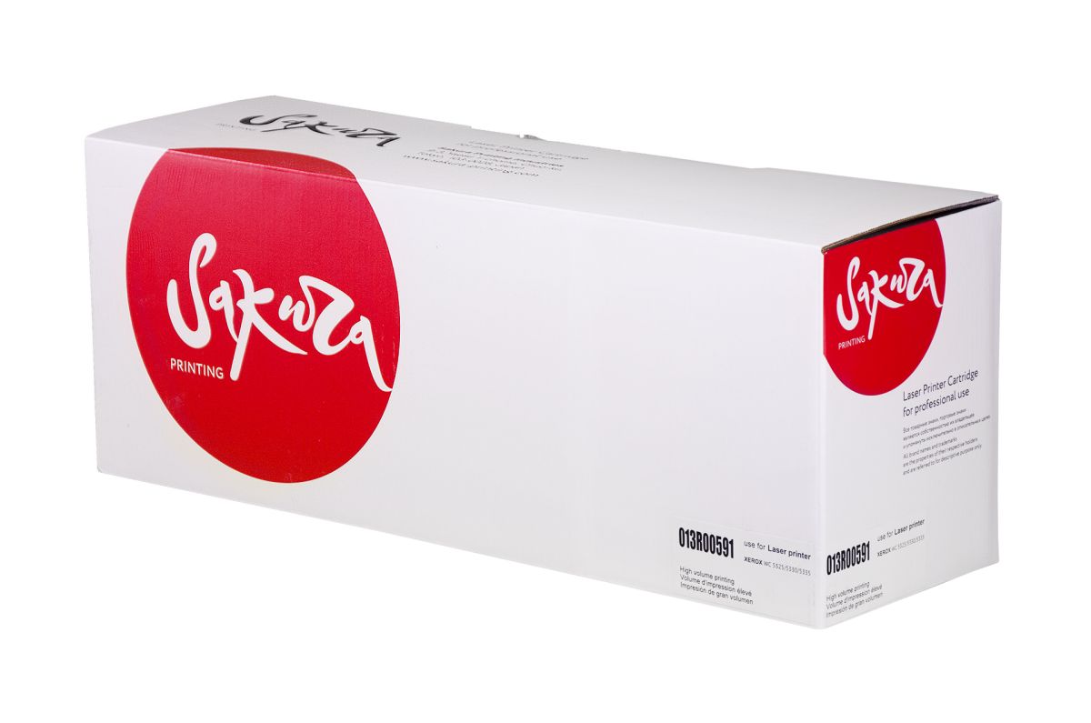 Фотобарабан SAKURA 013R00591 для Xerox, черный, 90000 к. WC5325/WC5330/WC5335
Фотобарабан SAKURA 013R00591 для Xerox, черный, 90000 к. WC5325/WC5330/WC5335