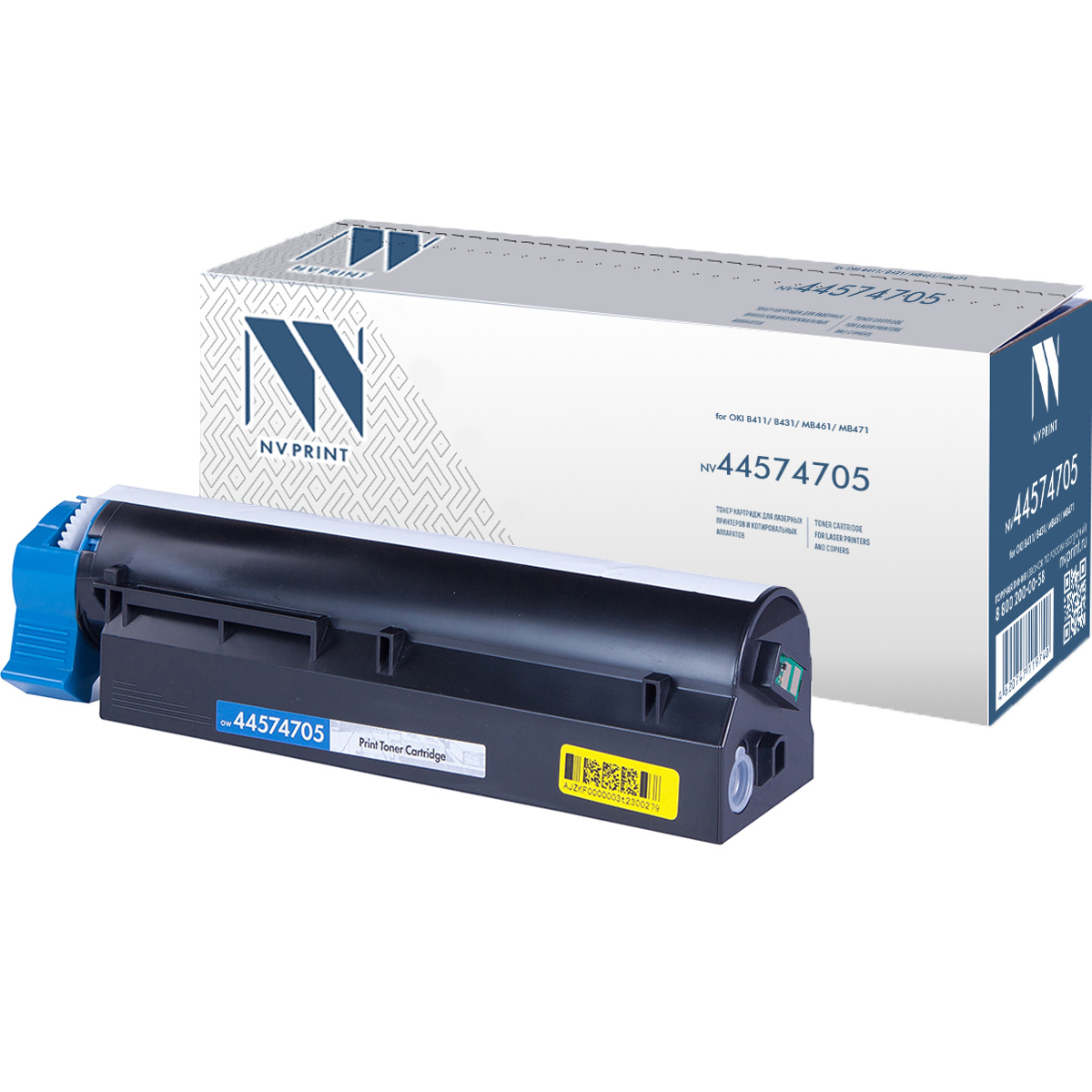 Картридж NVP совместимый NV-44574705 для Oki B411/ B431/ MB461/ MB471 (3000k)
Картридж NVP совместимый NV-44574705 для Oki B411/ B431/ MB461/ MB471 (3000k)