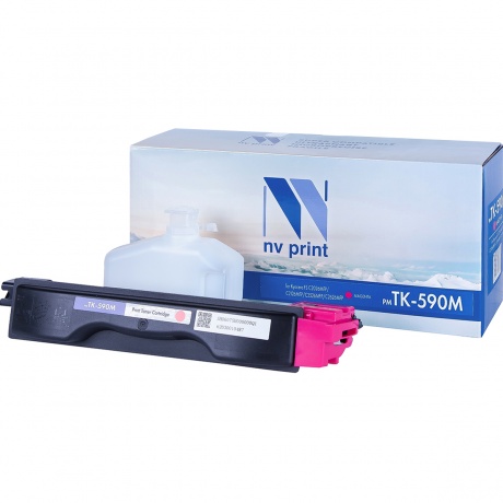 Картридж NVP совместимый NV-TK-590 Magenta для Kyocera FS-C5250DN/ C2026MFP/ C2026MFP+/ C2126MFP/ C2126MFP+/ C2526MFP/ C2626MFP/ Ecosys P6026cdn (5000k)
Картридж NVP совместимый NV-TK-590 Magenta для Kyocera FS-C5250DN/ C2026MFP/ C2026MFP+/ C2126MFP/ C2126MFP+/ C2526MFP/ C2626MFP/ Ecosys P6026cdn (5000k)