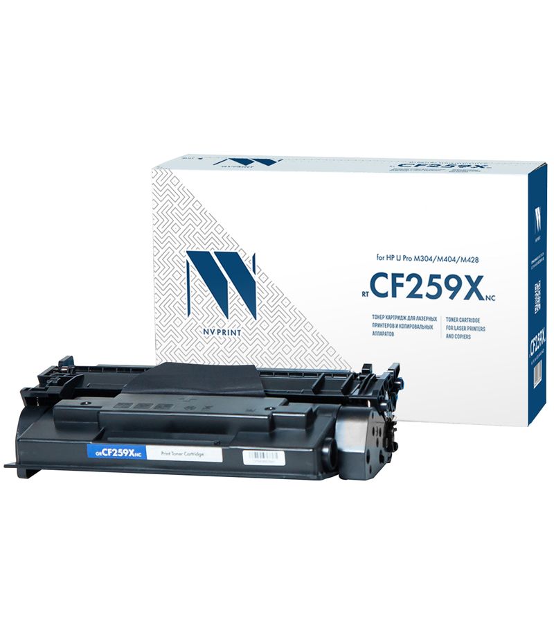 Картридж NVP совместимый NV-CF259X (БЕЗ ЧИПА) для HP Laser Jet Pro M304/M404/M428 (10000k)
Картридж NVP совместимый NV-CF259X (БЕЗ ЧИПА) для HP Laser Jet Pro M304/M404/M428 (10000k)