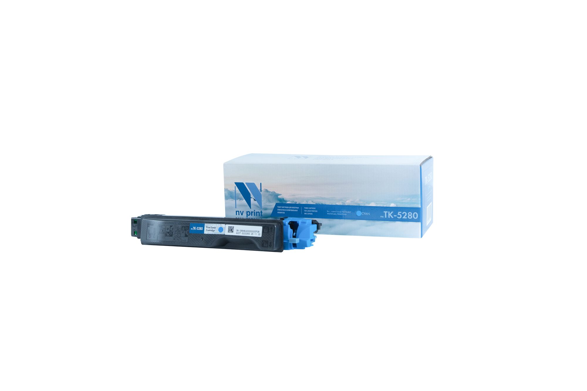 Тонер-картридж NVP совместимый NV-TK-5280 Cyan для Kyocera Ecosys P6235cdn/M6235cidn/M6635cidn (11000k)
Тонер-картридж NVP совместимый NV-TK-5280 Cyan для Kyocera Ecosys P6235cdn/M6235cidn/M6635cidn (11000k)