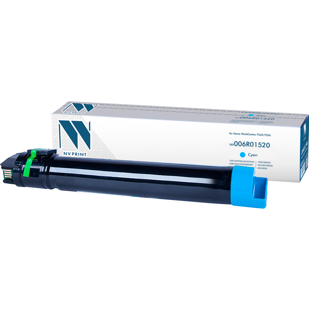 Картридж NVP совместимый NV-006R01520 Cyan для Xerox WorkCentre 7545/7556 (15000k)
Картридж NVP совместимый NV-006R01520 Cyan для Xerox WorkCentre 7545/7556 (15000k)